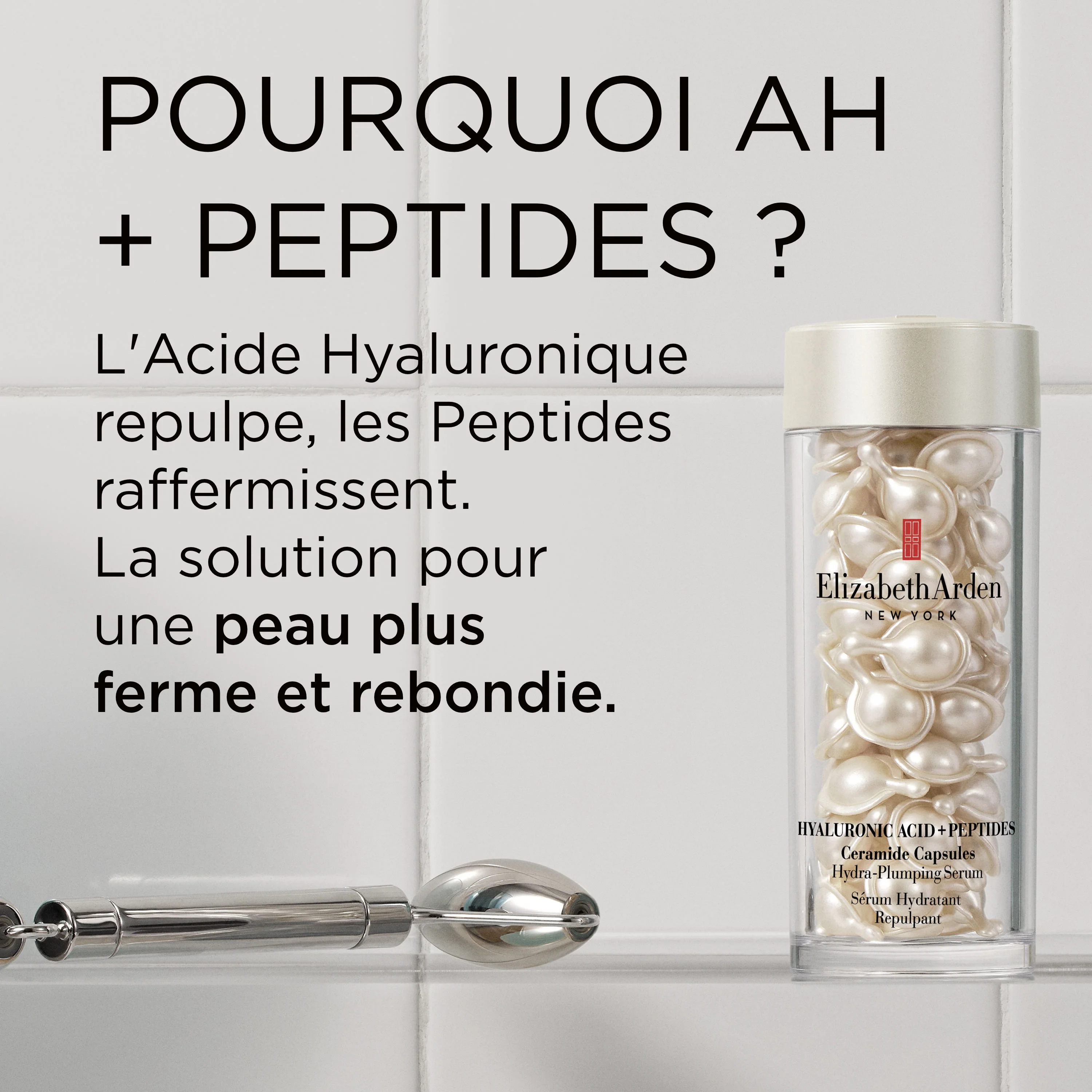 Hyaluronic Acid + Peptides Ceramide Capsules Sérum Hydratant Repulpant - Image 7