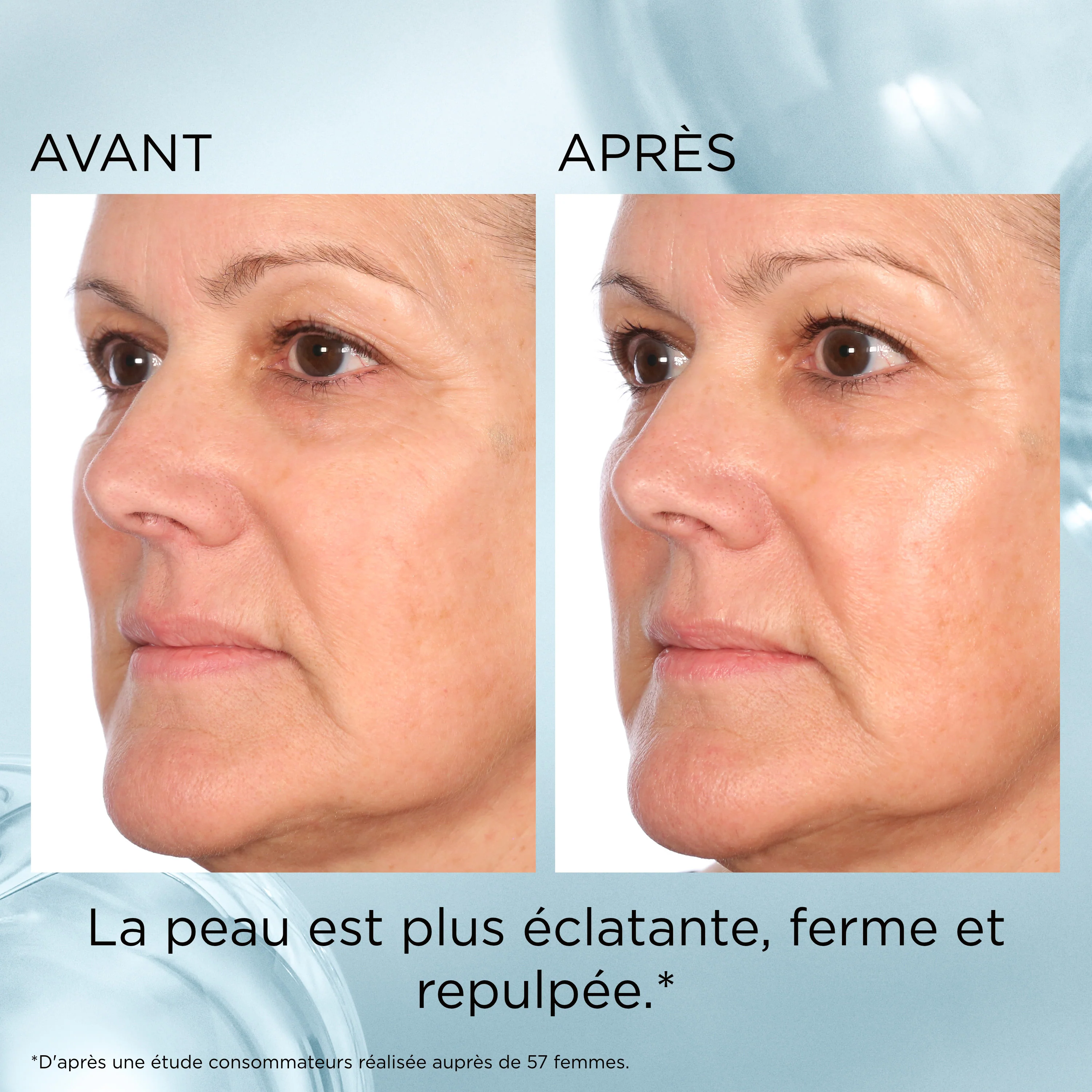 Hyaluronic Acid + Peptides Ceramide Aqua-Crème Hydratante et Repulpante - Image 4
