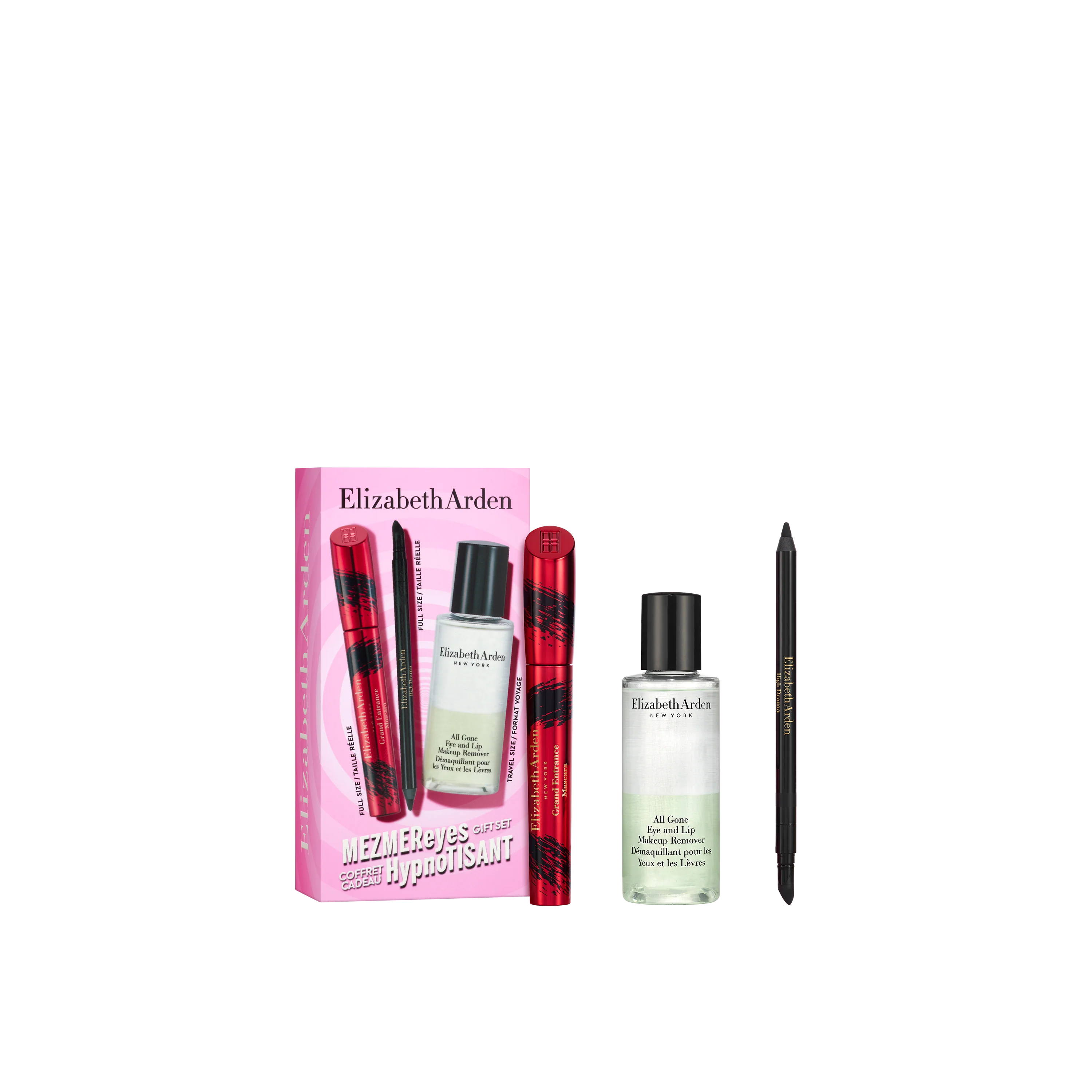 Coffret Trio MezmerEyes, Mascara, Eyeliner et Démaquillant