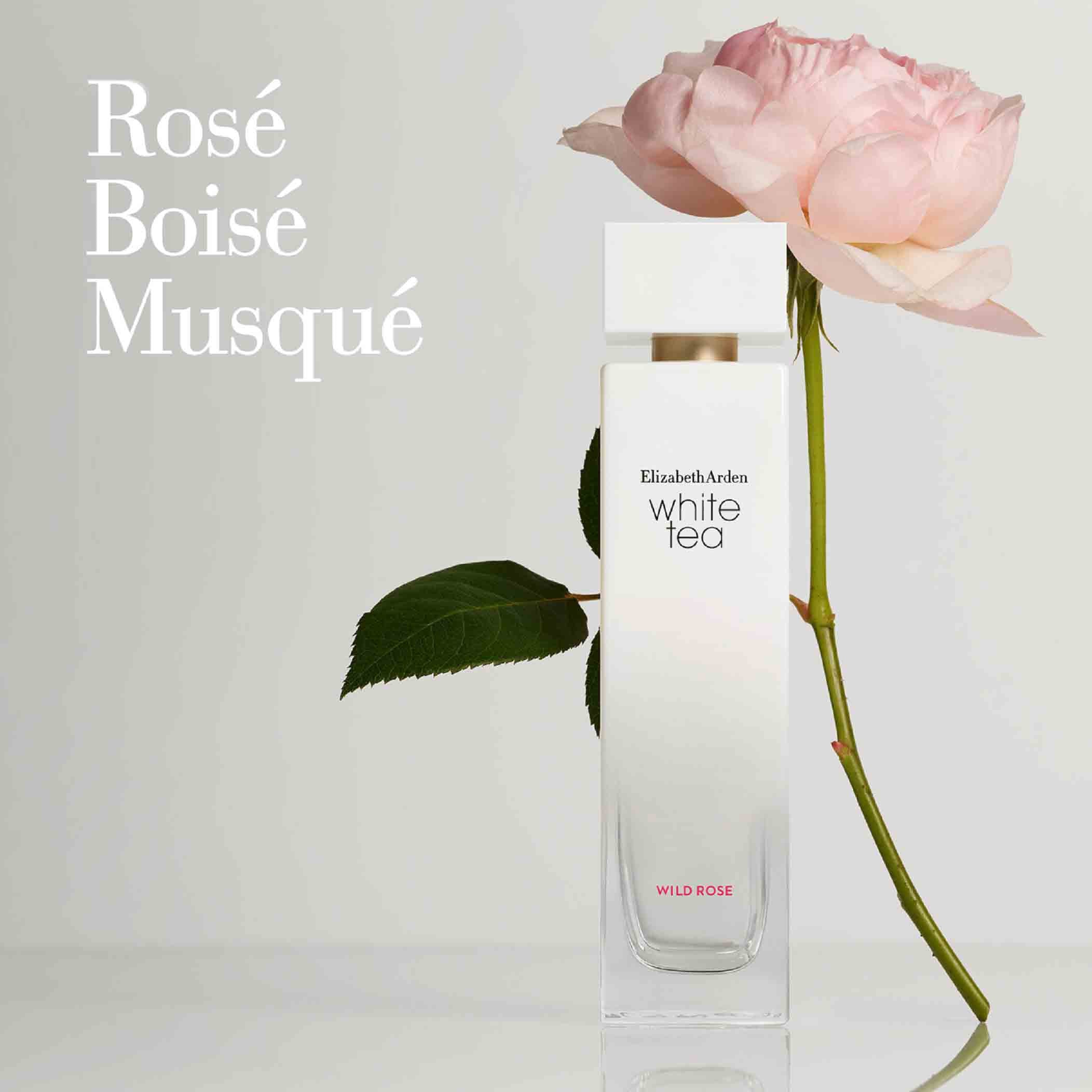 White Tea Wild Rose Eau de Toilette Vaporisateur - Image 3