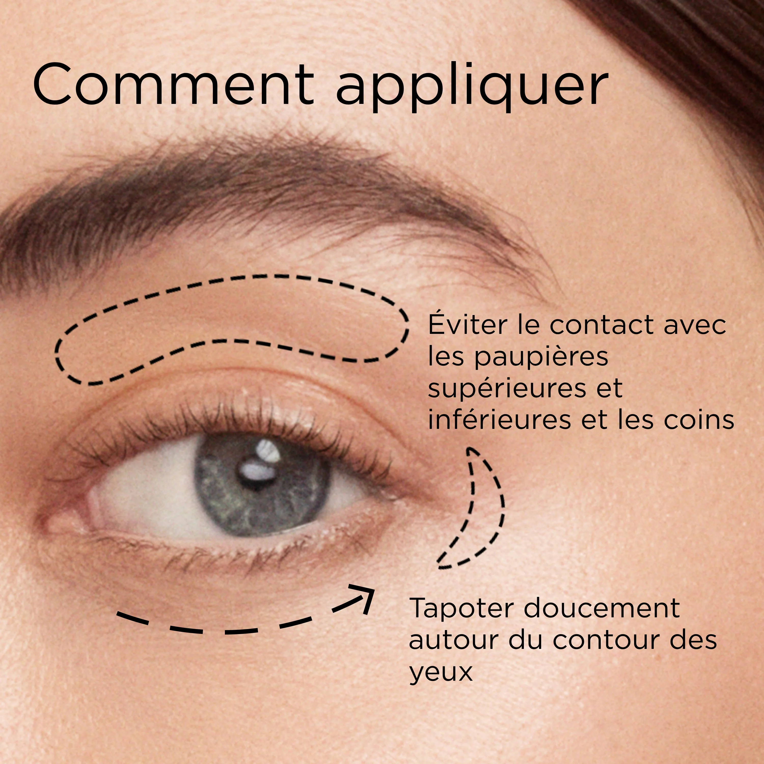 Rétinol + HPR Ceramide Crème Contour des Yeux Régénérante - Image 8