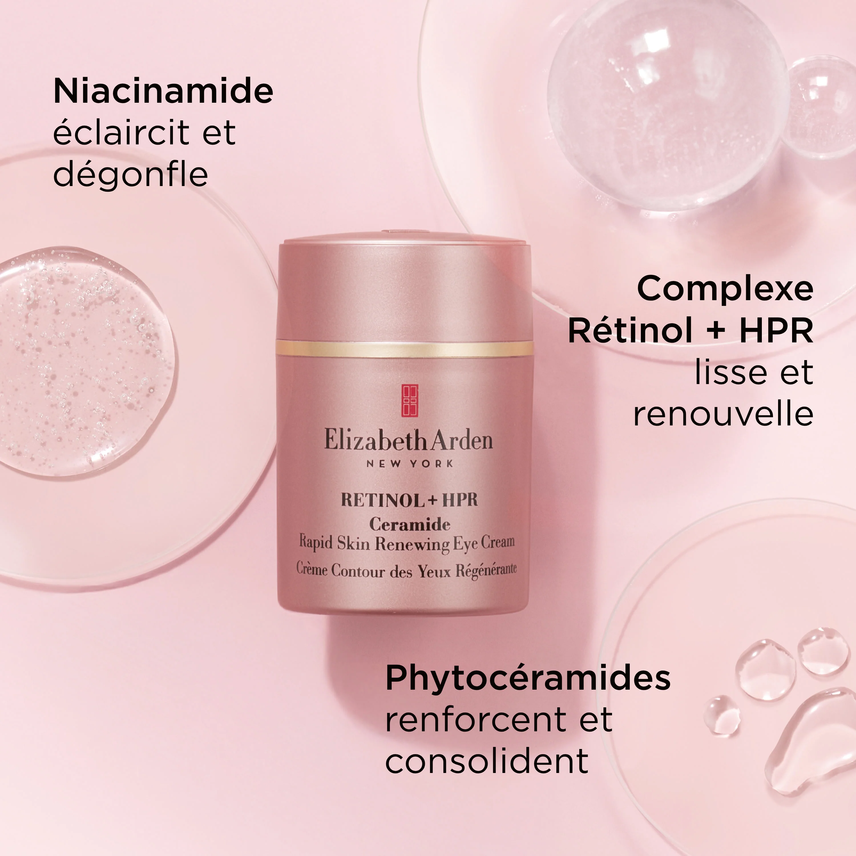 Rétinol + HPR Ceramide Crème Contour des Yeux Régénérante - Image 9